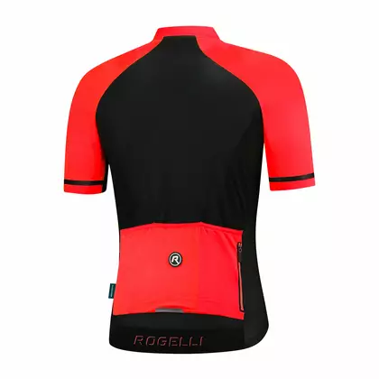 Rogelli Evo 001.094 pánský cyklistický dres Evo Black / Red